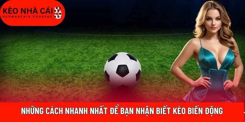 Những cách nhanh nhất để bạn nhận biết kèo biến động